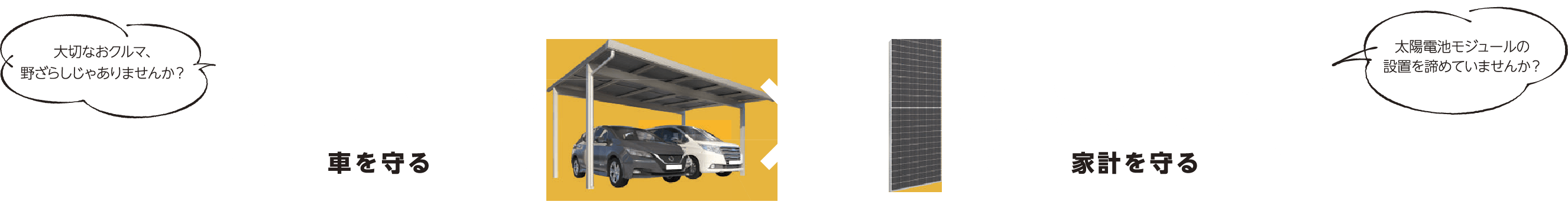 カーポート×太陽光発電で車と家計を守る